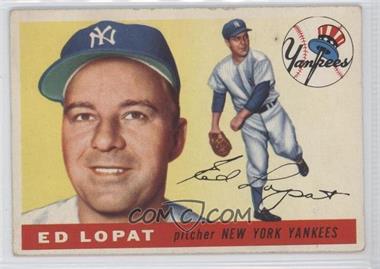 1955 Topps - [Base] #109 - Ed Lopat [Noted]