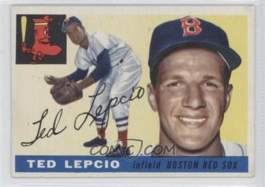 1955 Topps - [Base] #128 - Ted Lepcio