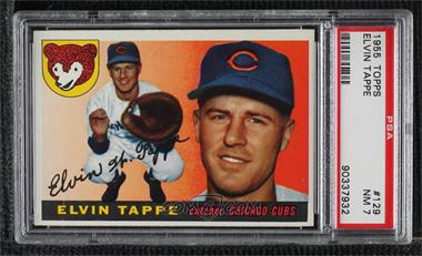1955 Topps - [Base] #129 - Elvin Tappe [PSA 7 NM]