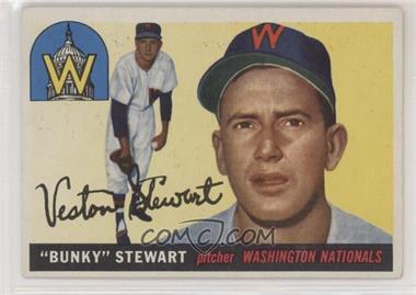 1955 Topps - [Base] #136 - Bunky Stewart