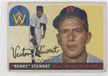 1955 Topps - [Base] #136 - Bunky Stewart