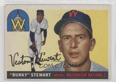 1955 Topps - [Base] #136 - Bunky Stewart