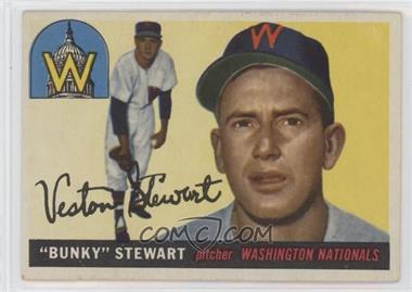 1955 Topps - [Base] #136 - Bunky Stewart