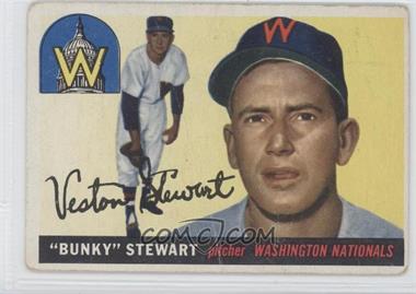 1955 Topps - [Base] #136 - Bunky Stewart [Poor to Fair]