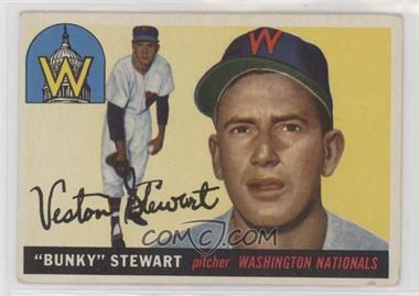 1955 Topps - [Base] #136 - Bunky Stewart