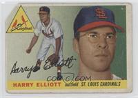 Harry Elliott ('53 Last Word Visible in Text) [COMC RCR Poor]