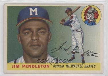 1955 Topps - [Base] #15 - Jim Pendleton