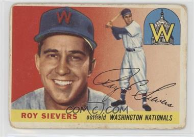 1955 Topps - [Base] #16 - Roy Sievers [Poor to Fair]