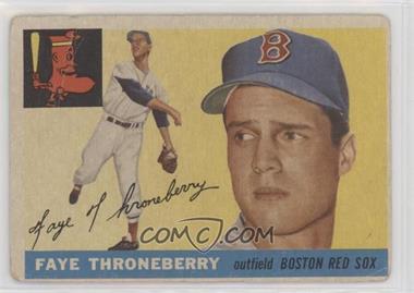 1955 Topps - [Base] #163 - High # - Faye Throneberry [Poor to Fair]