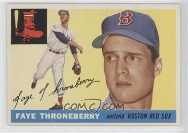 1955 Topps - [Base] #163 - High # - Faye Throneberry