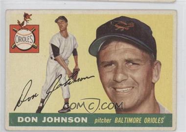 1955 Topps - [Base] #165 - High # - Don Johnson