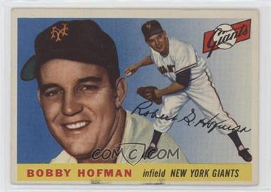 1955 Topps - [Base] #17 - Bobby Hofman