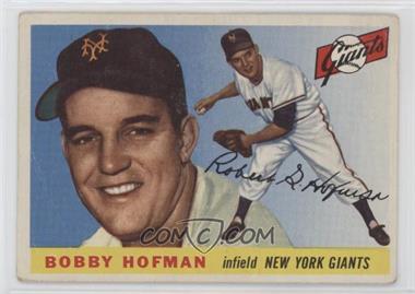 1955 Topps - [Base] #17 - Bobby Hofman