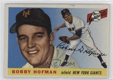 1955 Topps - [Base] #17 - Bobby Hofman