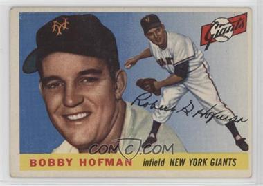 1955 Topps - [Base] #17 - Bobby Hofman