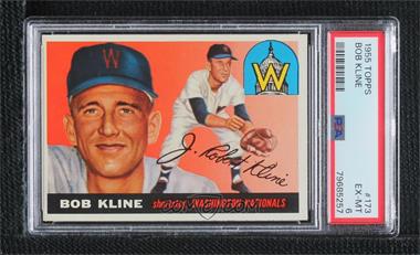 1955 Topps - [Base] #173 - High # - Bobby Kline [PSA 6 EX‑MT]