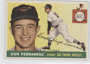 1955 Topps - [Base] #185 - High # - Don Ferrarese
