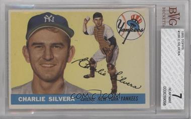 1955 Topps - [Base] #188 - High # - Charlie Silvera [BVG 7 NEAR MINT]