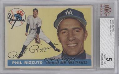 1955 Topps - [Base] #189 - High # - Phil Rizzuto [BVG 5 EXCELLENT]