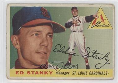 1955 Topps - [Base] #191 - High # - Eddie Stanky