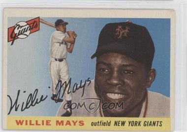 1955 Topps - [Base] #194 - High # - Willie Mays [Good to VG‑EX]
