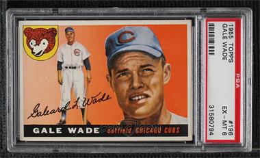 1955 Topps - [Base] #196 - High # - Gale Wade [PSA 6 EX‑MT]