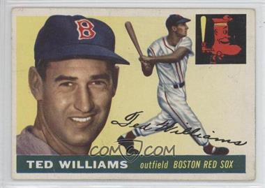 1955 Topps - [Base] #2 - Ted Williams [Good to VG‑EX]