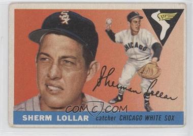 1955 Topps - [Base] #201 - High # - Sherm Lollar