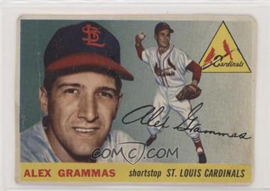 1955 Topps - [Base] #21 - Alex Grammas [Poor to Fair]