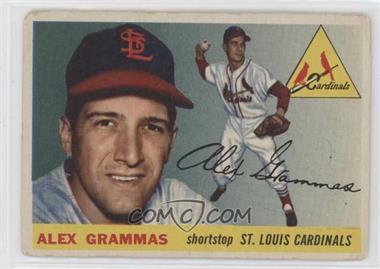 1955 Topps - [Base] #21 - Alex Grammas [Poor to Fair]