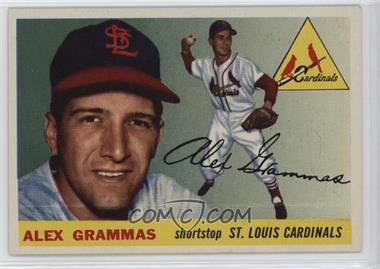 1955 Topps - [Base] #21 - Alex Grammas [Poor to Fair]