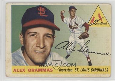 1955 Topps - [Base] #21 - Alex Grammas [Poor to Fair]