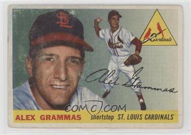 1955 Topps - [Base] #21 - Alex Grammas [Poor to Fair]