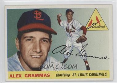 1955 Topps - [Base] #21 - Alex Grammas