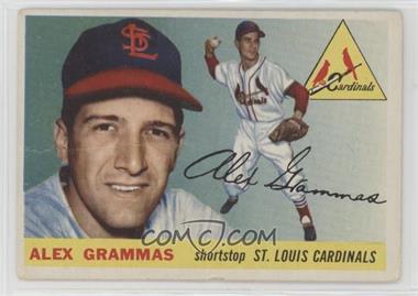 1955 Topps - [Base] #21 - Alex Grammas [Poor to Fair]