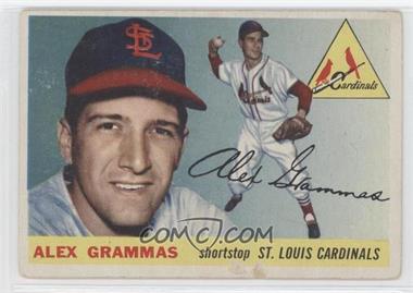 1955 Topps - [Base] #21 - Alex Grammas [COMC RCR Poor]