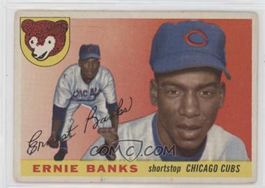1955 Topps - [Base] #28 - Ernie Banks [Poor to Fair]