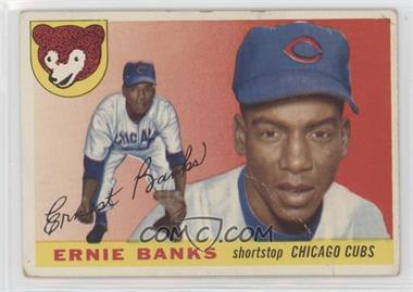 1955 Topps - [Base] #28 - Ernie Banks [Poor to Fair]