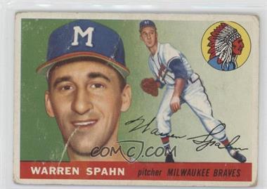 1955 Topps - [Base] #31 - Warren Spahn [Good to VG‑EX]