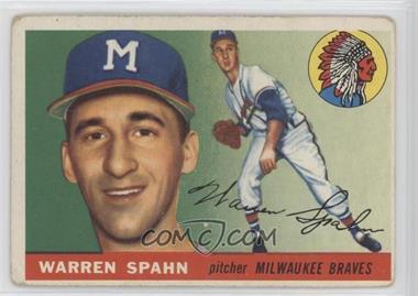 1955 Topps - [Base] #31 - Warren Spahn [Good to VG‑EX]