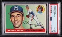 Warren Spahn [PSA 4 VG‑EX]