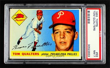 1955 Topps - [Base] #33 - Tom Qualters [PSA 7 NM]