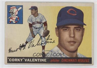 1955 Topps - [Base] #44 - Corky Valentine