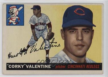 1955 Topps - [Base] #44 - Corky Valentine