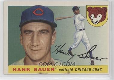 1955 Topps - [Base] #45 - Hank Sauer [Good to VG‑EX]