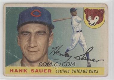 1955 Topps - [Base] #45 - Hank Sauer [Poor to Fair]