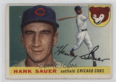 1955 Topps - [Base] #45 - Hank Sauer [COMC RCR Poor]