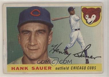 1955 Topps - [Base] #45 - Hank Sauer [Good to VG‑EX]
