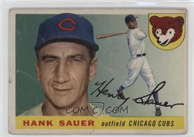 1955 Topps - [Base] #45 - Hank Sauer [Poor to Fair]