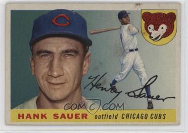 1955 Topps - [Base] #45 - Hank Sauer [Poor to Fair]